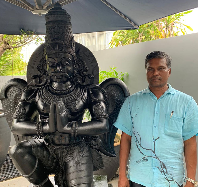 Temple Construction Work